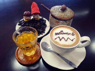 กาแฟมณีพฤกษ์ (Maneepruek coffee) ปั้ม น่านออยล์ กาแฟมณีพฤกษ์ (Maneepruek coffee) ปั้ม น่านออยล์