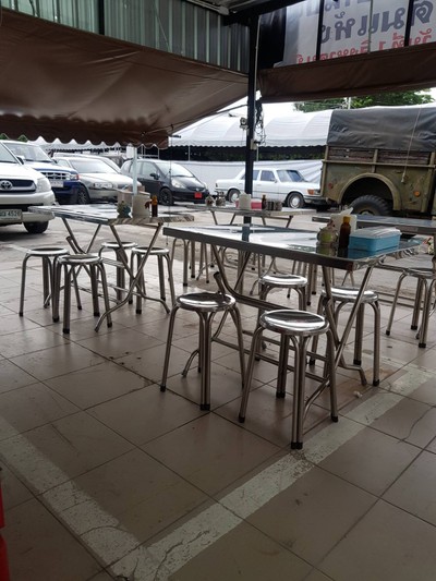 บรรยากาศ คุณอ๋า ข้าวต้มแห้ง ข้าวต้มปลา โชคชัย4 ซอย 90
