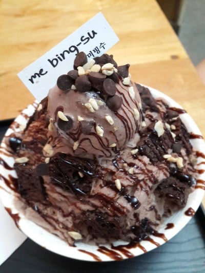 เมนูของร้าน Me bing su
