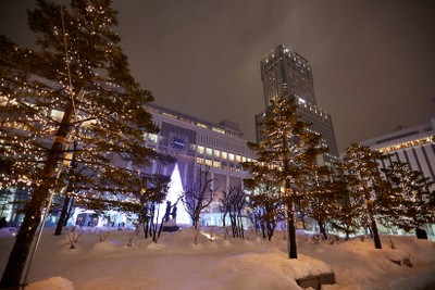 ด้านหน้า Sapporo Station