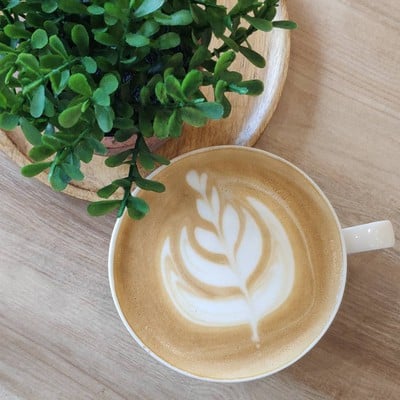 เมนูของร้าน อ้อกาแฟสด-ชา-เบเกอรี่