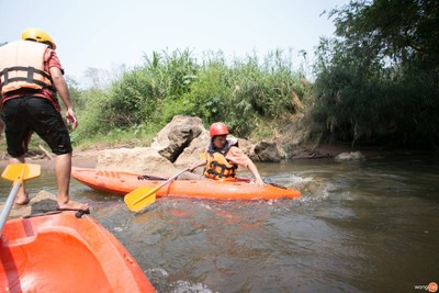 บรรยากาศ ล่องแก่งผาเทวดา