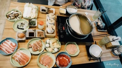 เมนูของร้าน ต้มตุ๋น ชาบู สยาม Center Point of Siam Square