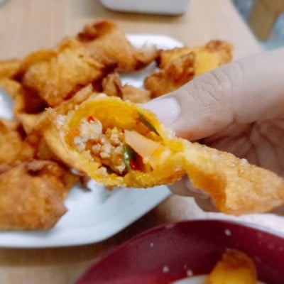 วิธีทำ เกี๊ยวทอดลาบหมู