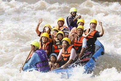 บรรยากาศ แก่งหินเพิง