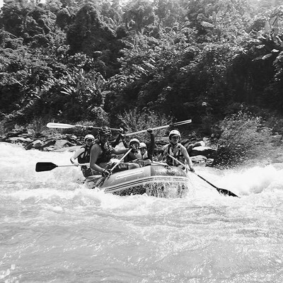 บรรยากาศ ล่องแก่งน้ำว้า