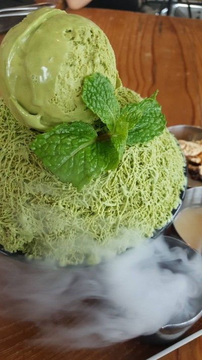 Super Matcha Bingsu 195฿