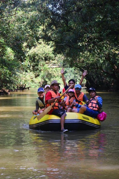 บรรยากาศ แก่งแม่น้ำซองกาเลีย