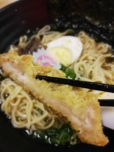 คุโรสุกุหมูทอดทงคัตสึราเมน