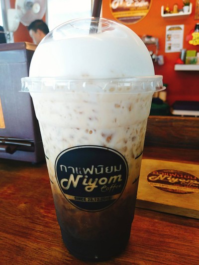 ลาเต้เย็น