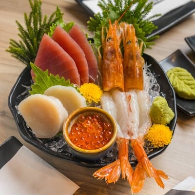 เมนูของร้าน Seiryu Sushi ศาลาแดง