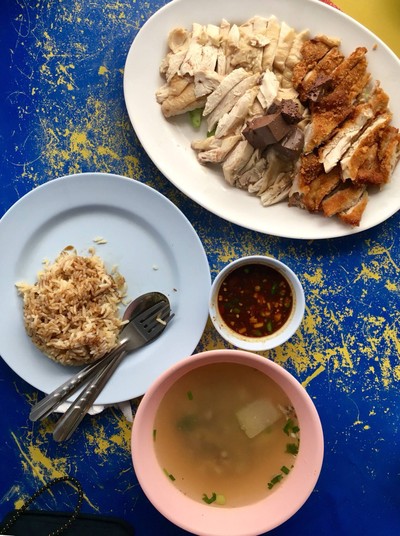 ชุดข้าวมัน+ไก่+น้ำซุป