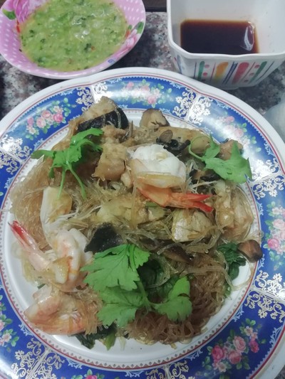 กุ้งอบวุ้นเส้น​ 🦐🦐