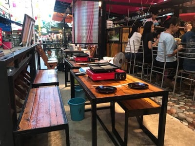 ใจเย็น บุฟเฟต์โคขุนกระทะร้อน