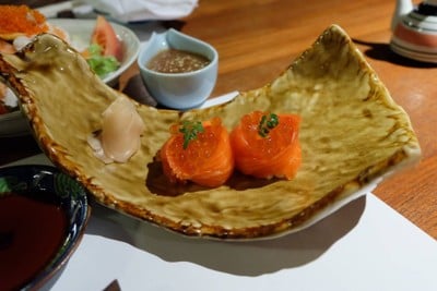 เมนูของร้าน Tensui