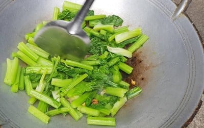วิธีทำ ต้มจืดผักกวางตุ้ง