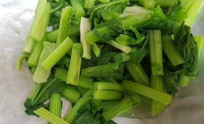 วิธีทำ ต้มจืดผักกวางตุ้ง