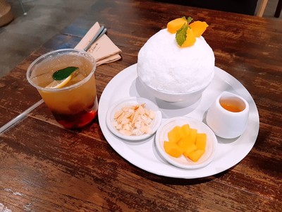 MANGO STICKY RICE BINGSU
