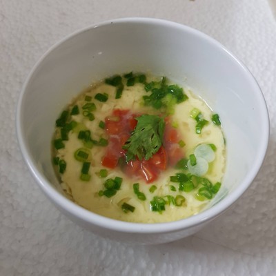 ไข่ตุ๋นมะเขือเทศ ไข่ตุ๋นมะเขือเทศ