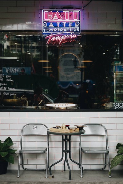 หน้าร้าน BATT TEMPURA Pop up - Winter market place อ่อนนุช
