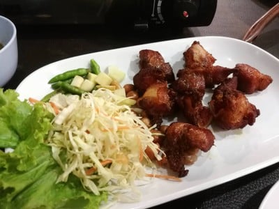 แหนมซี่โครงทอด