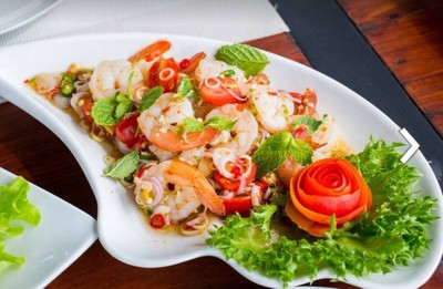 เมนูของร้าน At Tree Resort & Restaurant