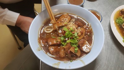 เส้นขนมจีนแห้งเนื้อ