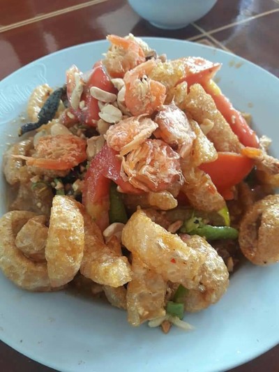 ตำแคปหมู ปูไทย