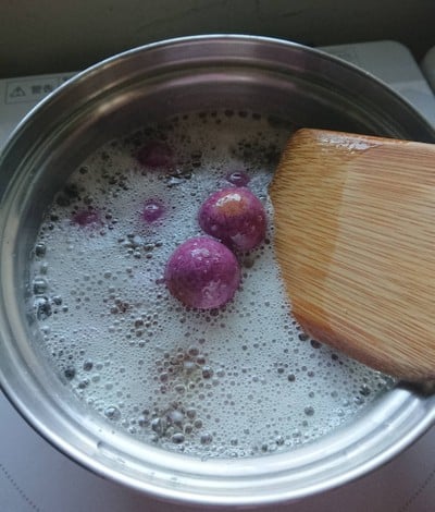 วิธีทำ ไข่นกกระทามันม่วง