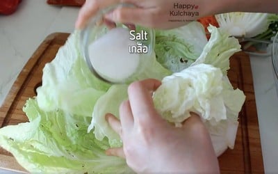 วิธีทำ กิมจิผักกาดขาว Classic homemade kimchi