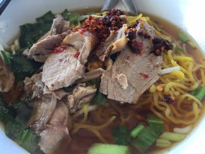 บะหมี่น้ำเป็ด