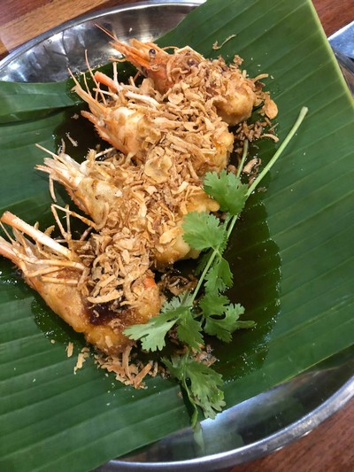 กุ้งซอสมะขาม