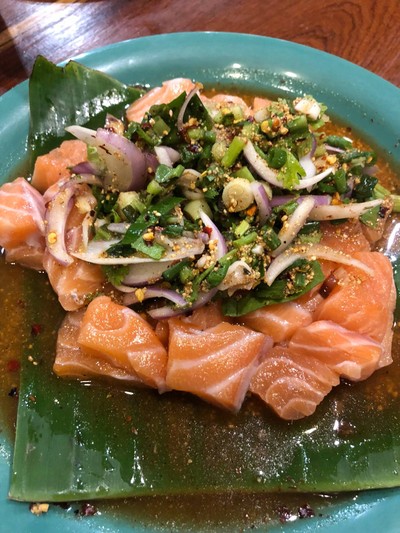 ลาบแซลมอน