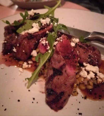 Grilled Lamb Loin