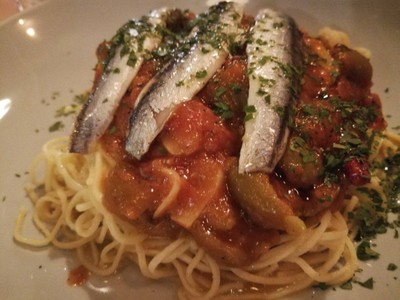 Pickled White Anchovies Pasta