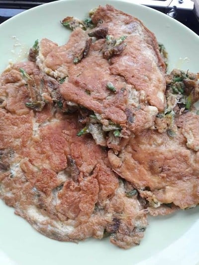 ไข่เจียวดอกโสน