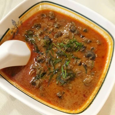 แกงคั่วหอยขม