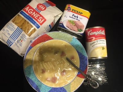 One Pot Pasta&Cheese Cream Soup
