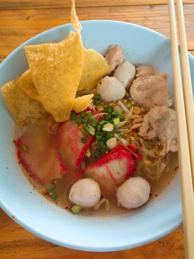 บะหมี่ต้มยำ