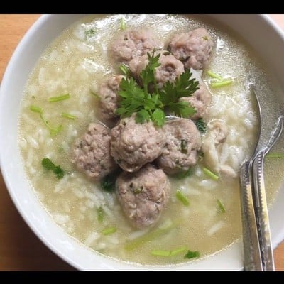 โจ๊กหมูเด้งแครอท
