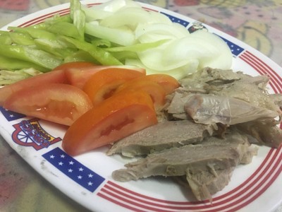 วิธีทำ เป็ดพะโล้ผัดพริกสด