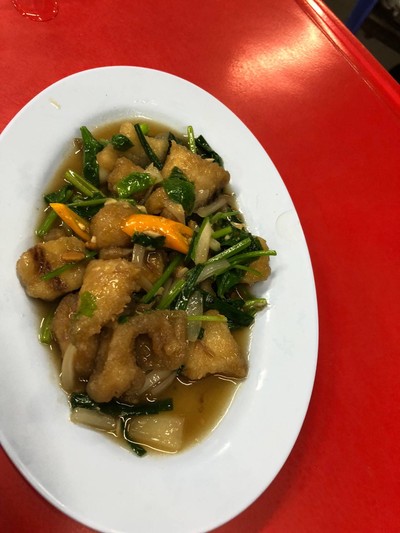 ปลากะพงผัดขึ้นช่าย