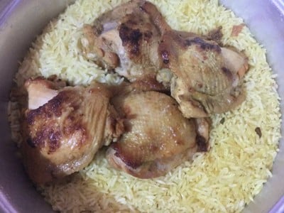 วิธีทำ ข้าวหมกไก่ สูตรใช้หม้อหุงข้าว