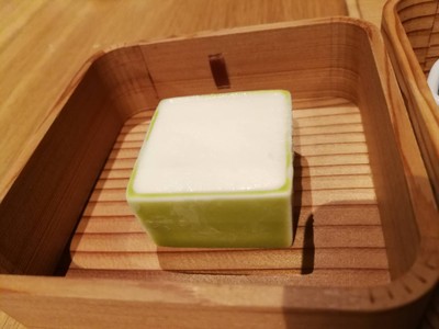 Tofu Ice Cream with Seasonal Fresh Fruit Puree