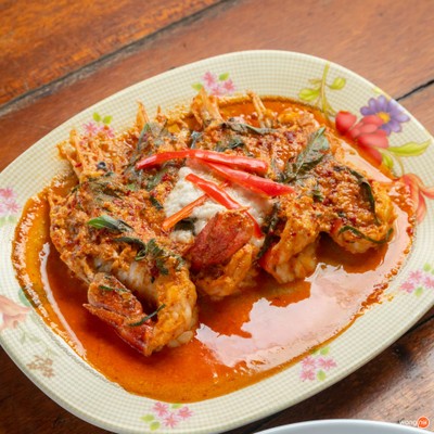 รวยกุ้งเผา