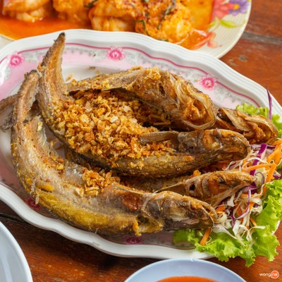รวยกุ้งเผา