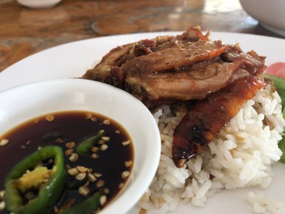 ข้าวหน้าเป็ดย่าง