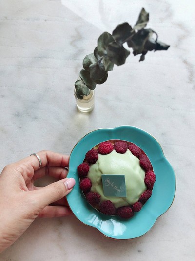 Matcha Mousse Tart