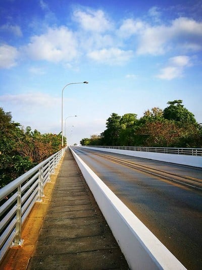 บรรยากาศ สะพานมิตรภาพไทยลาวแห่งที่ 1