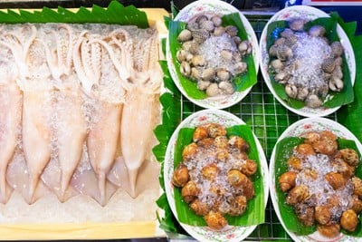 เมนูของร้าน บาบีคิว Kalare Night Bazaar